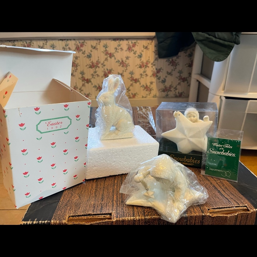 Department 56 Vintage Snowbabies 1990’s